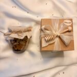 Bomboniera miele e frutta secca corda