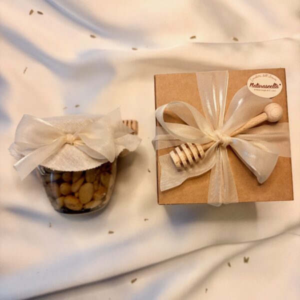 miele e frutta secca raso + scatola coglimiele